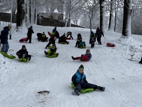 Sníh nás baví 